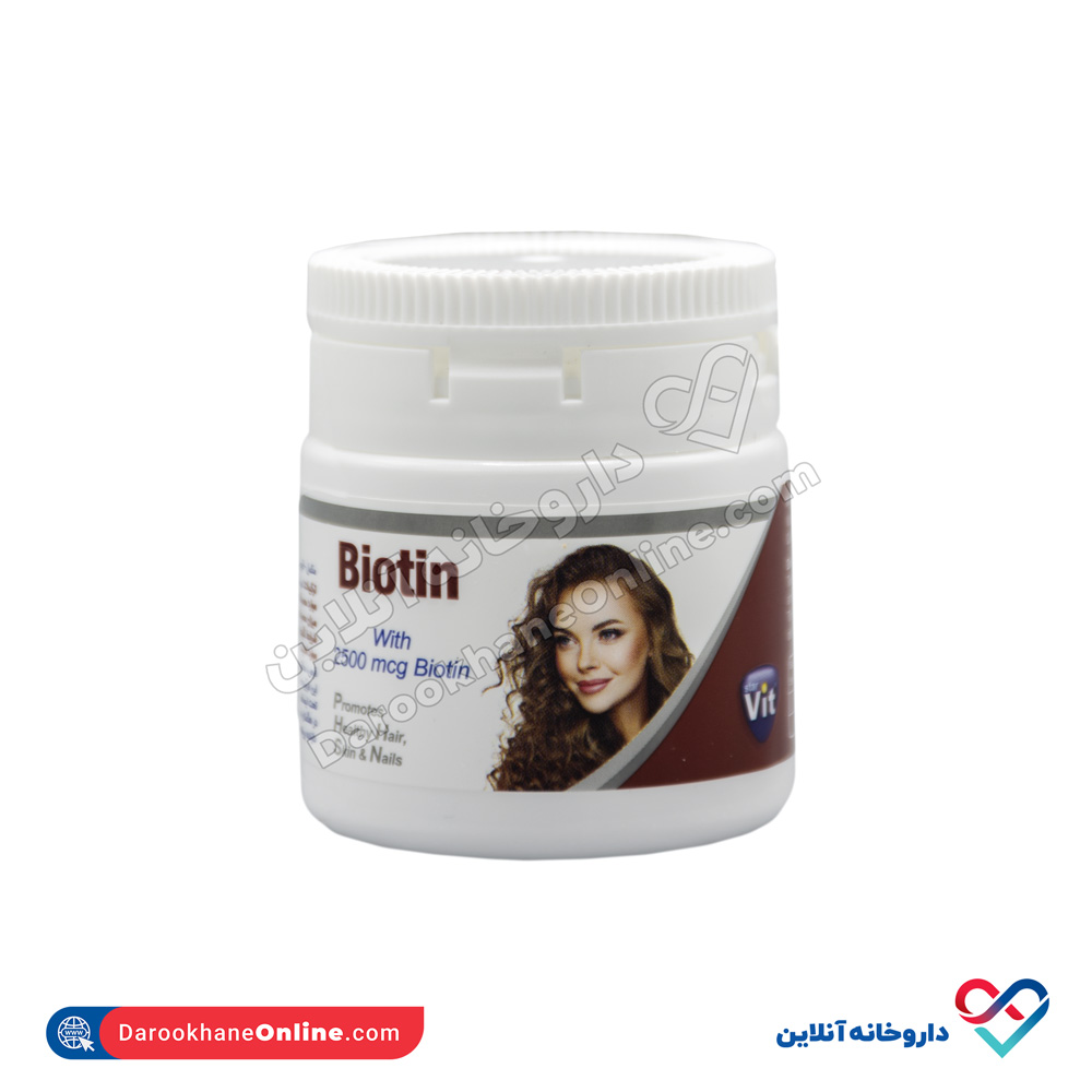 قرص بیوتین استار ویت هگمتان داروی غرب 60عددی - Image 4